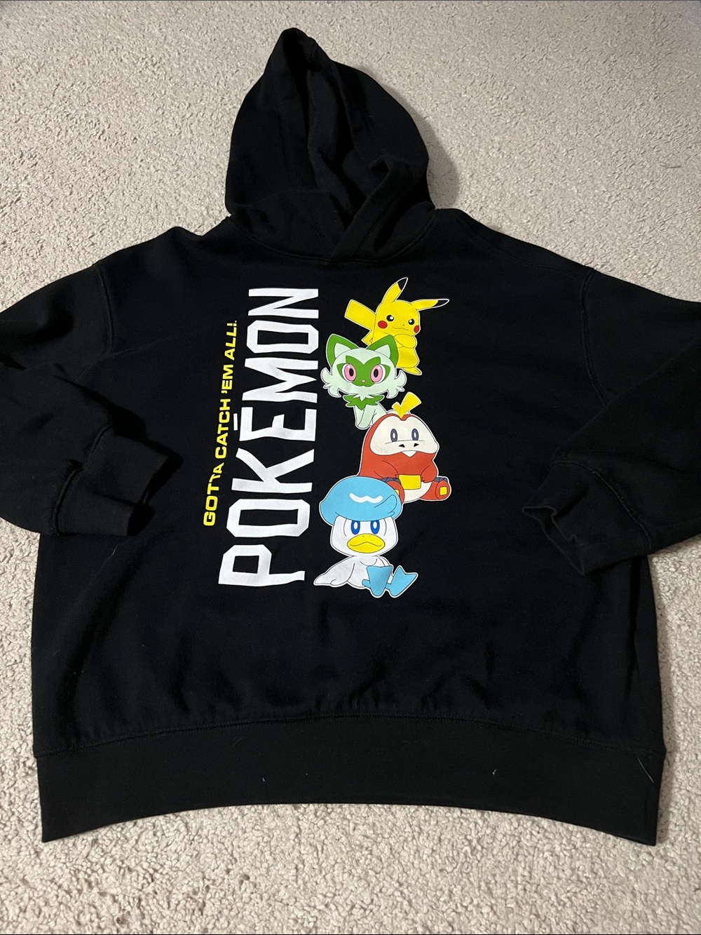 Old Navy Pokémon Hoodie Sweatshirt